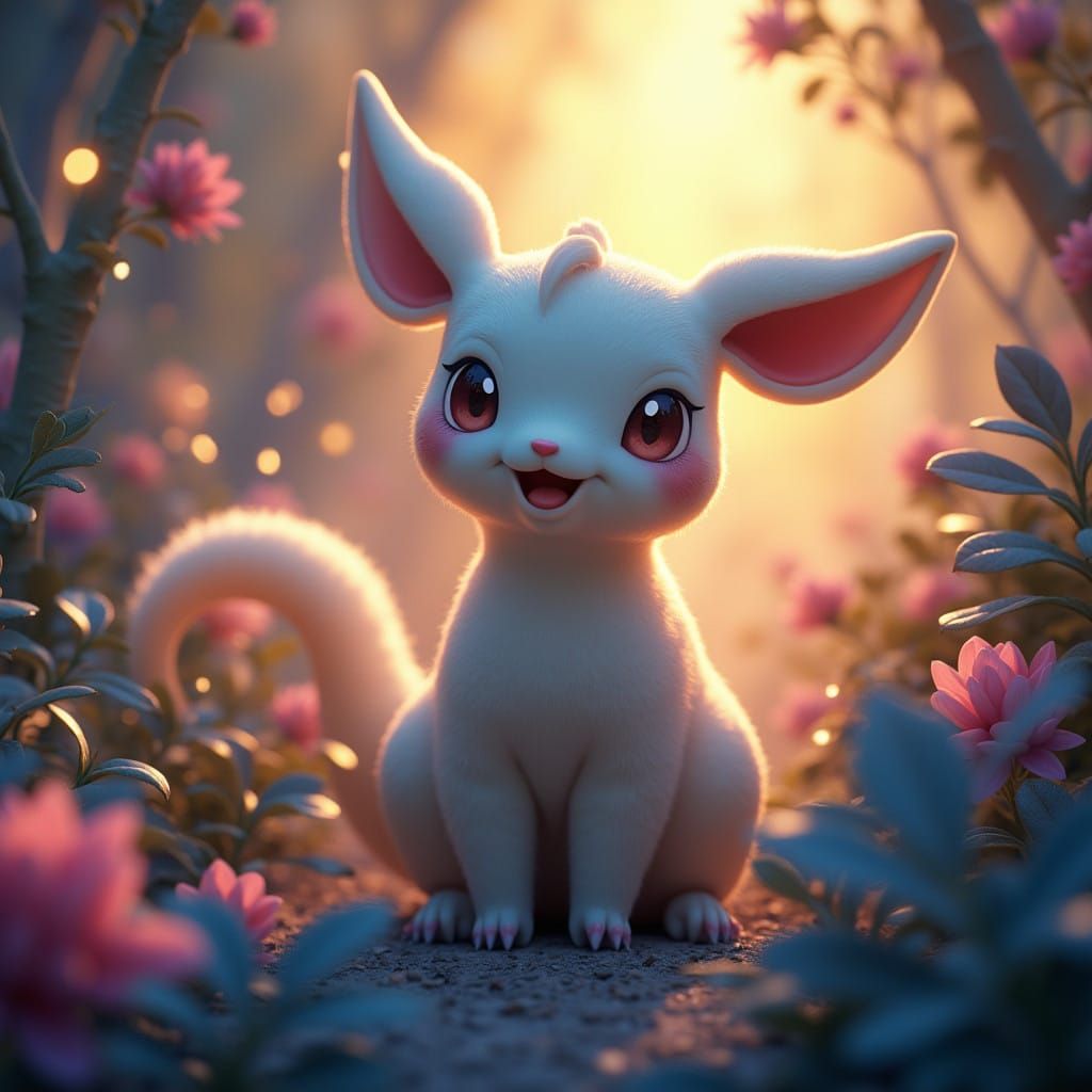 Enchanting Pokémon in a Whimsical Wonderland