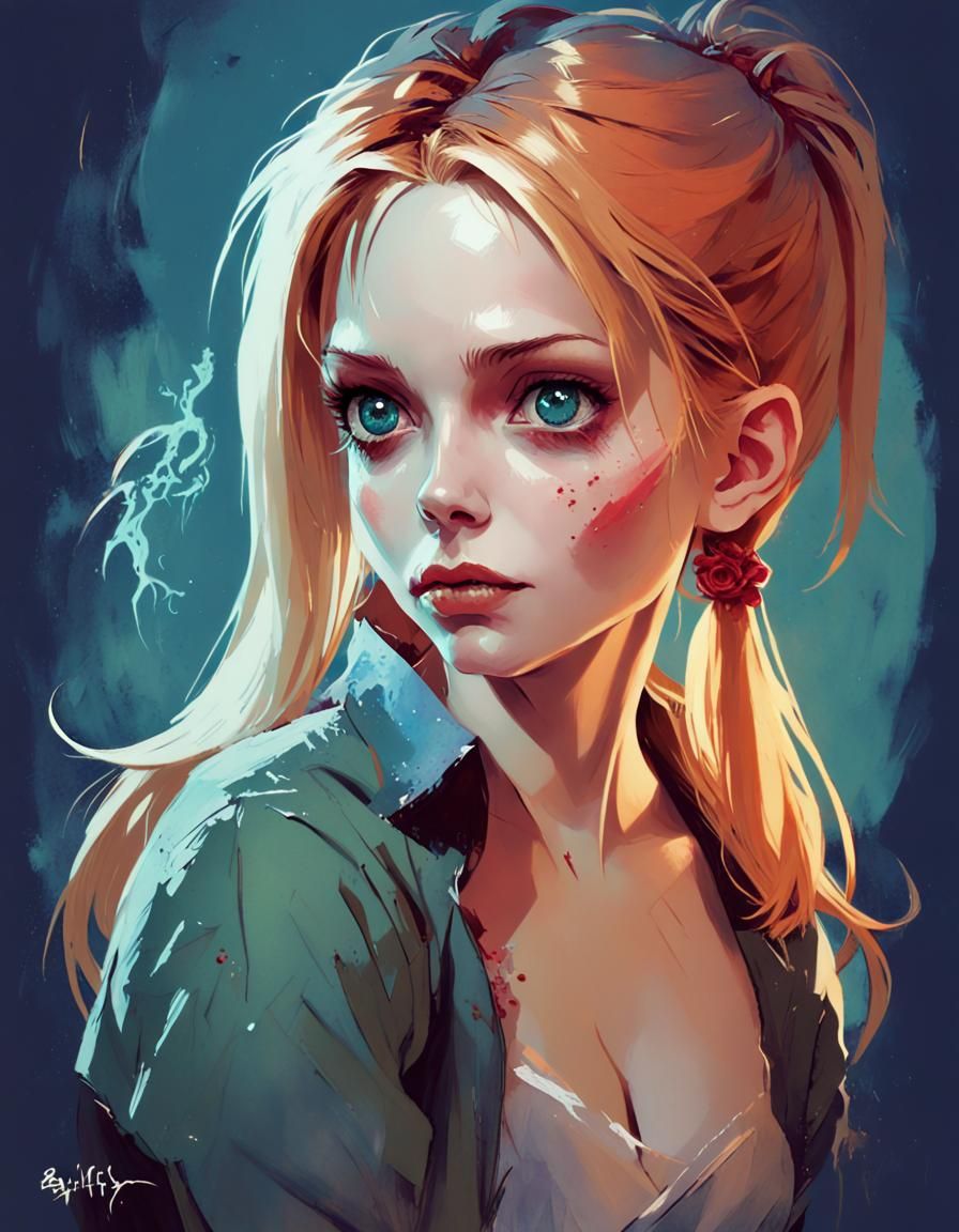 Buffy the Vampire Slayer Anime Portrait
