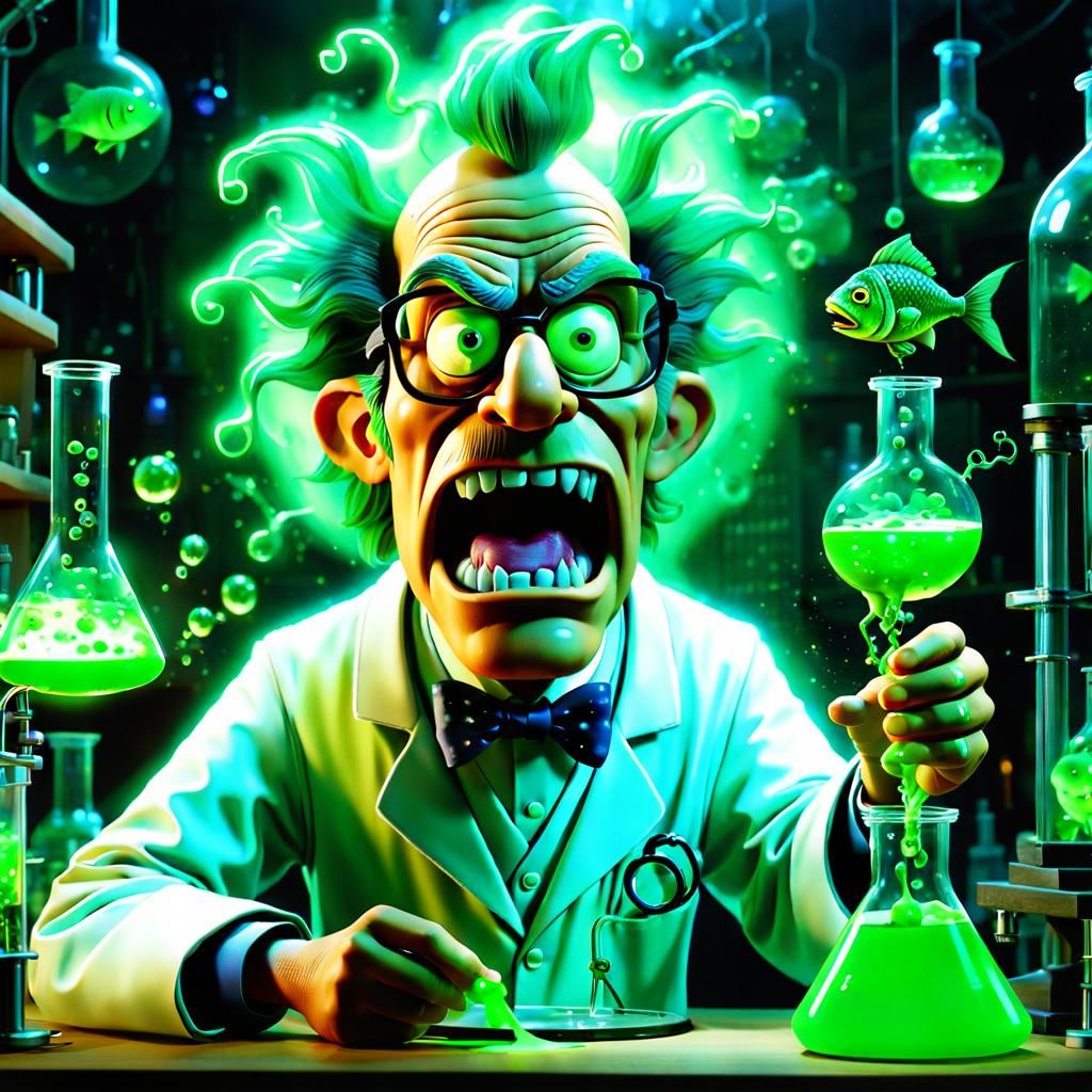 The mad scientist