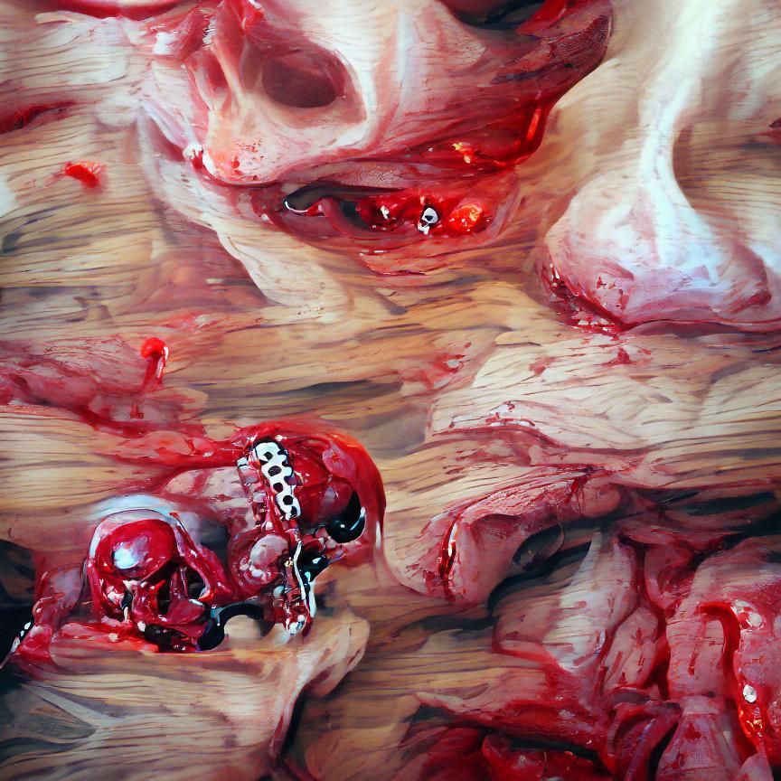 AI Generated Image of Flesh