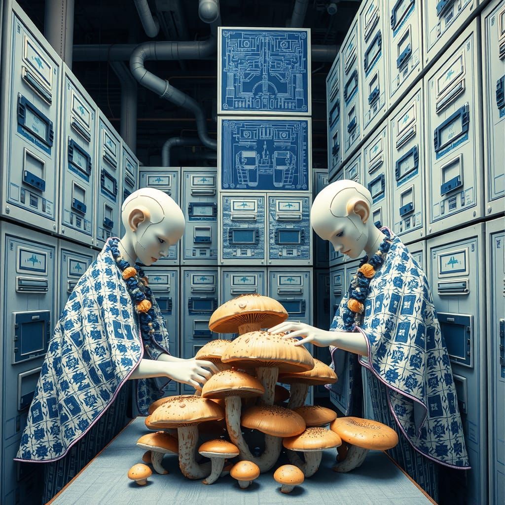 Dystopian Bureaucrats Counting Poisonous Mushrooms