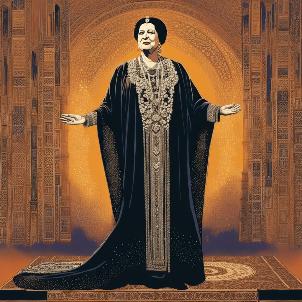 Umm Kulthum: Regal Elegance and Powerful Performance