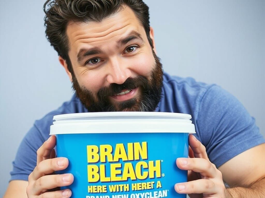 Billy Mays Promotes Brain Bleach Product