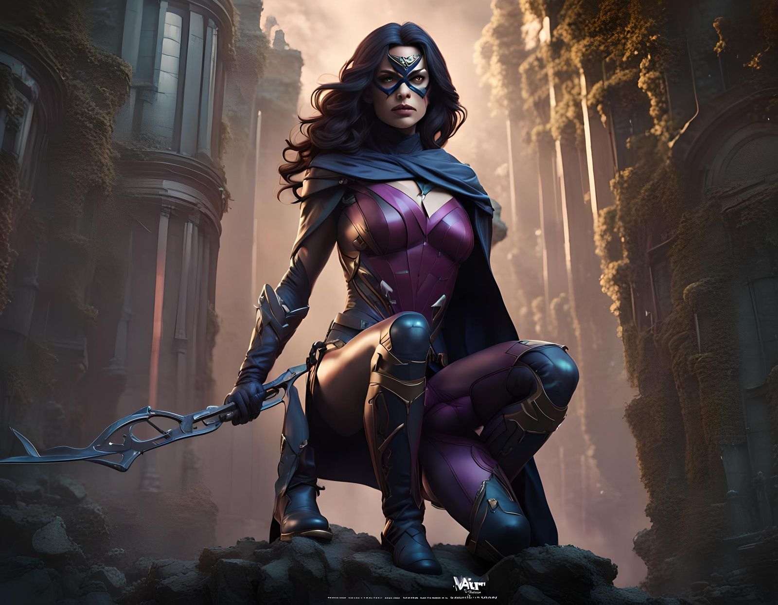 The Huntress: Digital Matte Painting in 8K