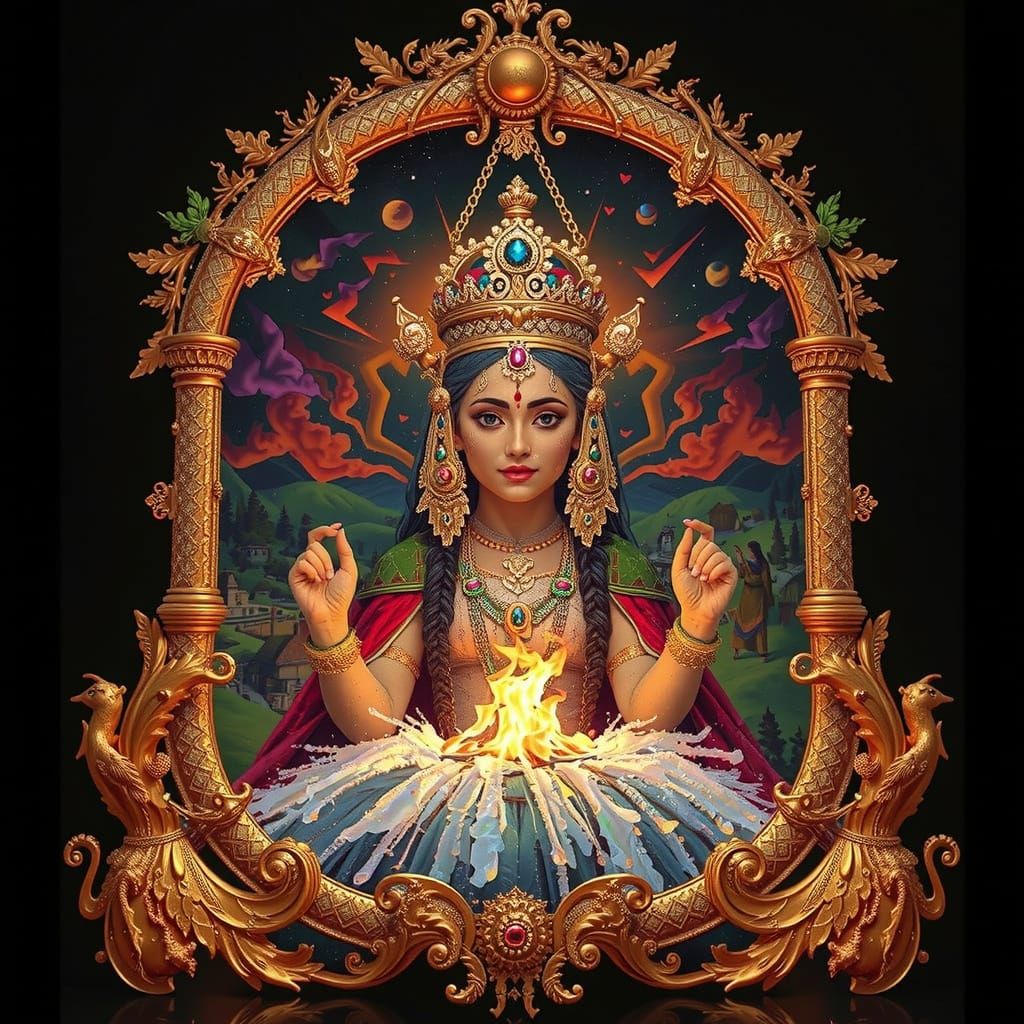 Frozen Intensity Dissolves in Luxurious Spectacle