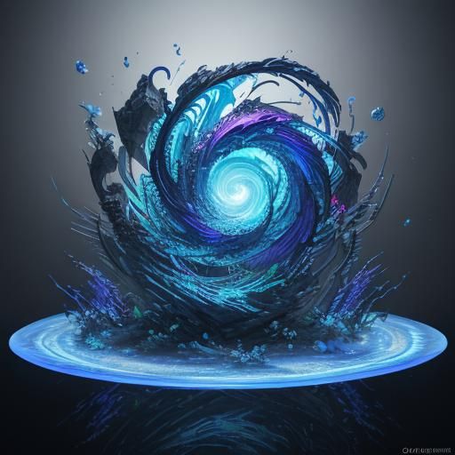 Vibrant Abstract Forms in an Epic 3D Render