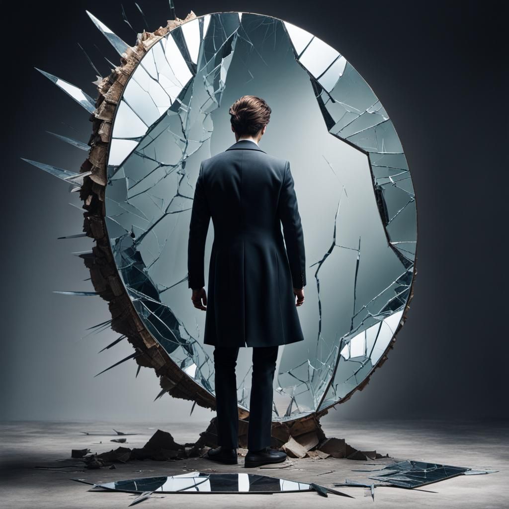 shattered mirror