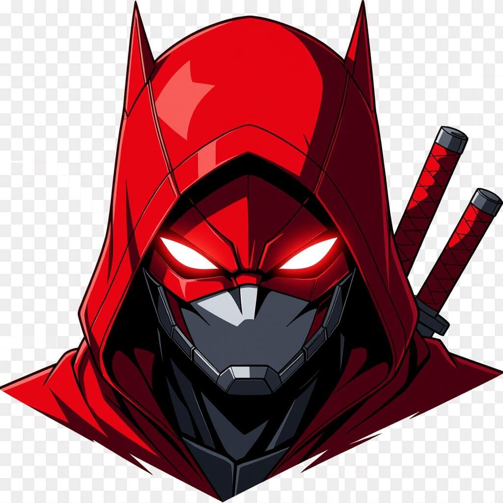 DC Red Hood Helmet Anime Wallpaper Style