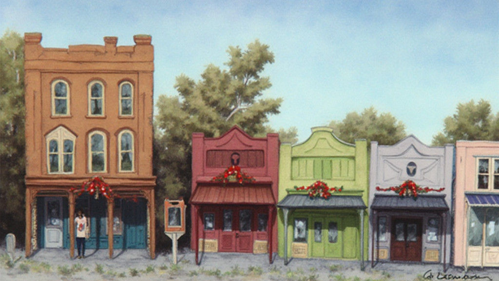 Texas Christmas Day: AI Generated Image