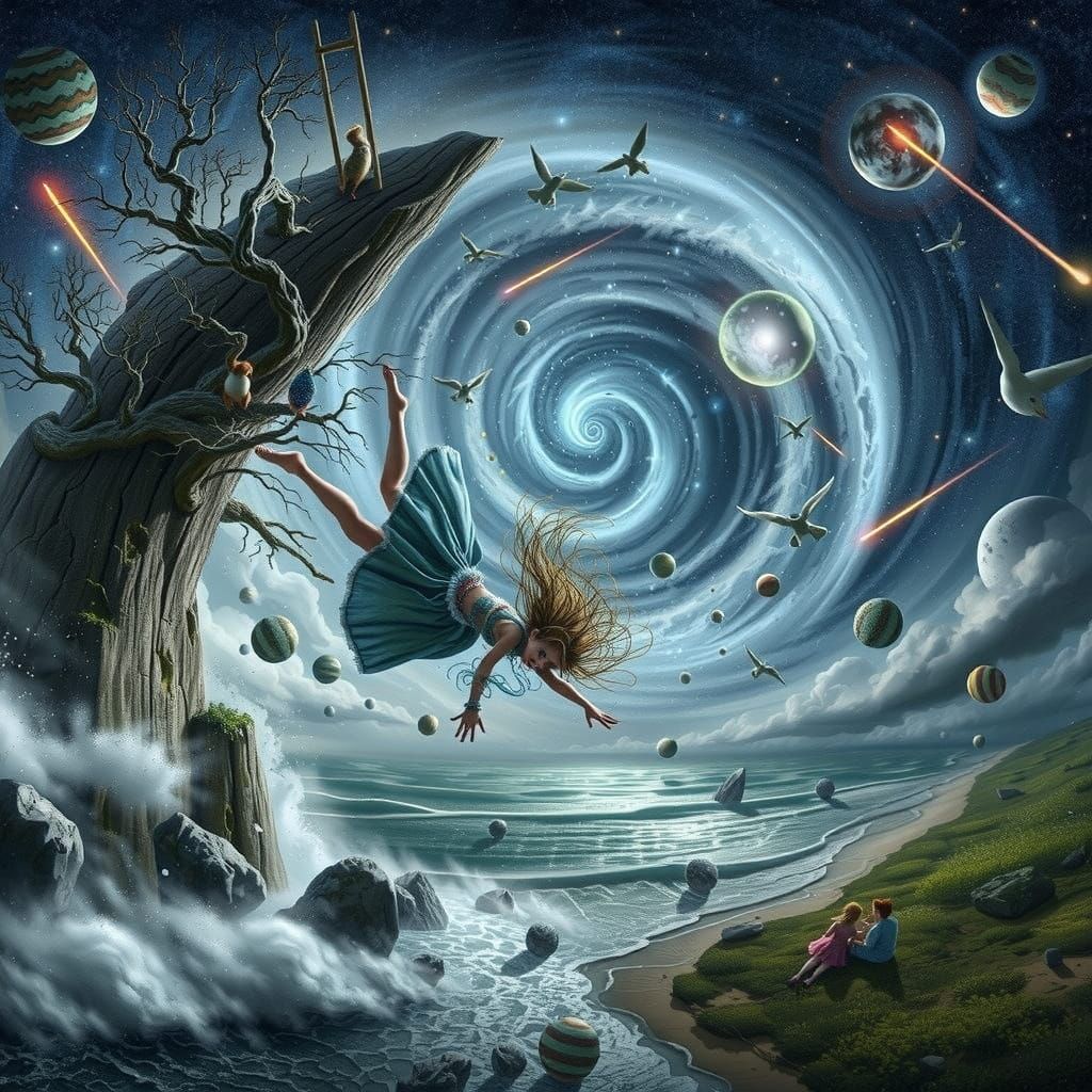 Topsy Turvy Tinkerbell in Whimsical Flight