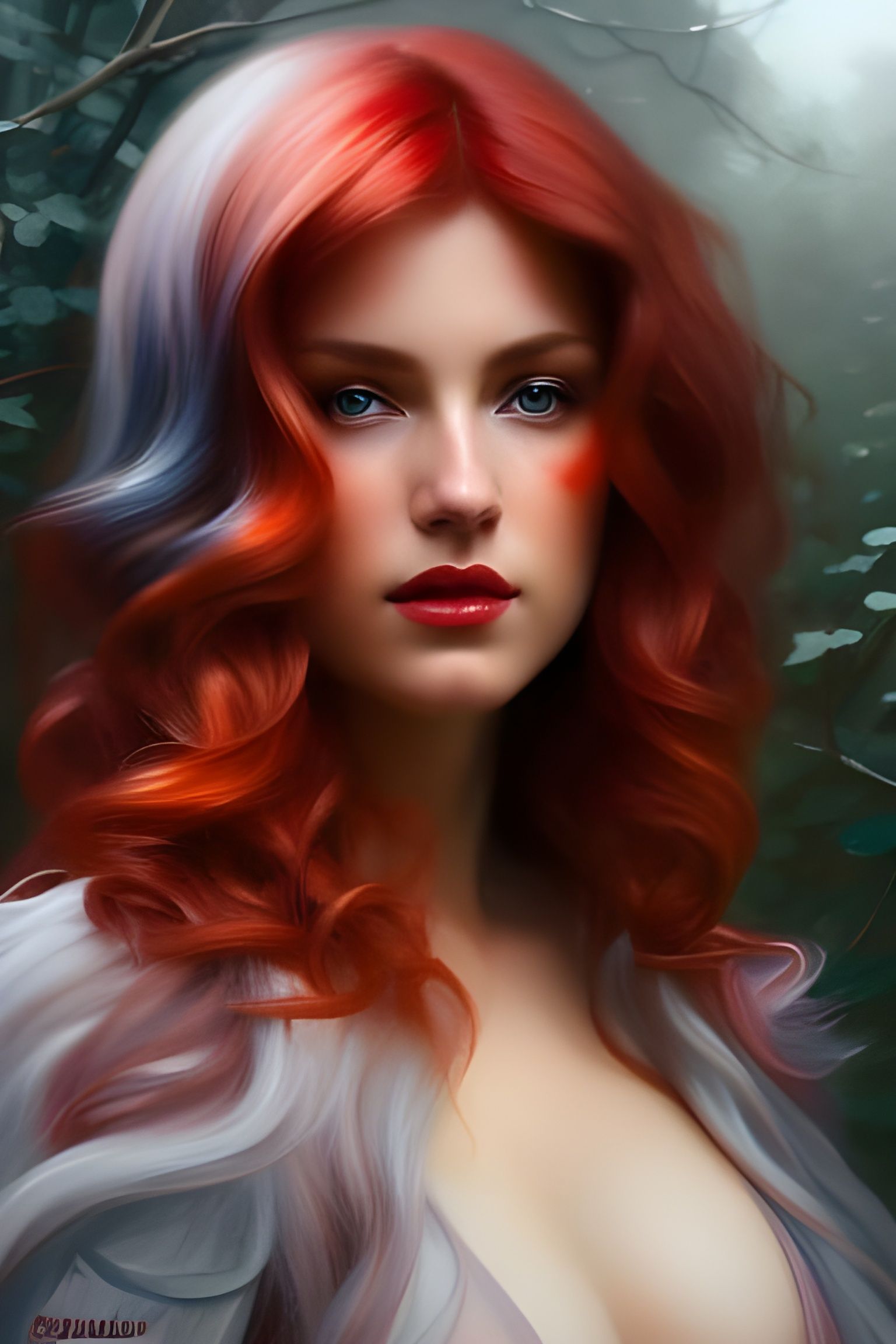 Rouge Cheeks (The Thursday Reds, Portrait #9)