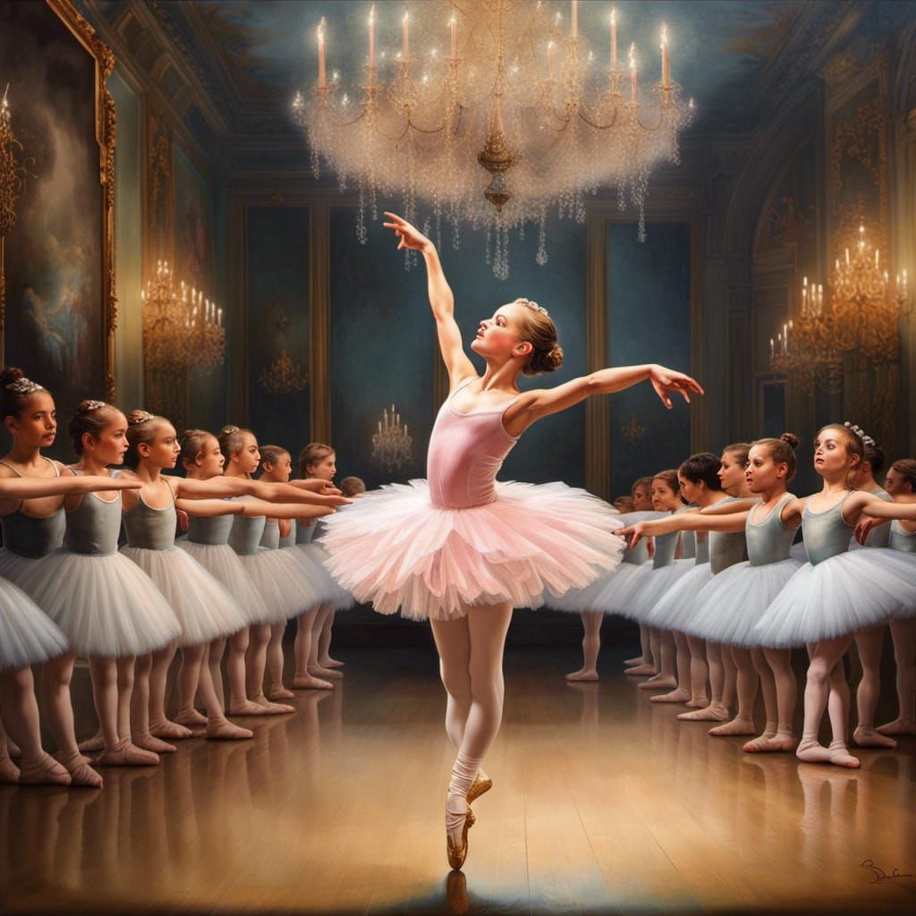 Ballerina in Winter Wonderland: CGI Fairy Tale