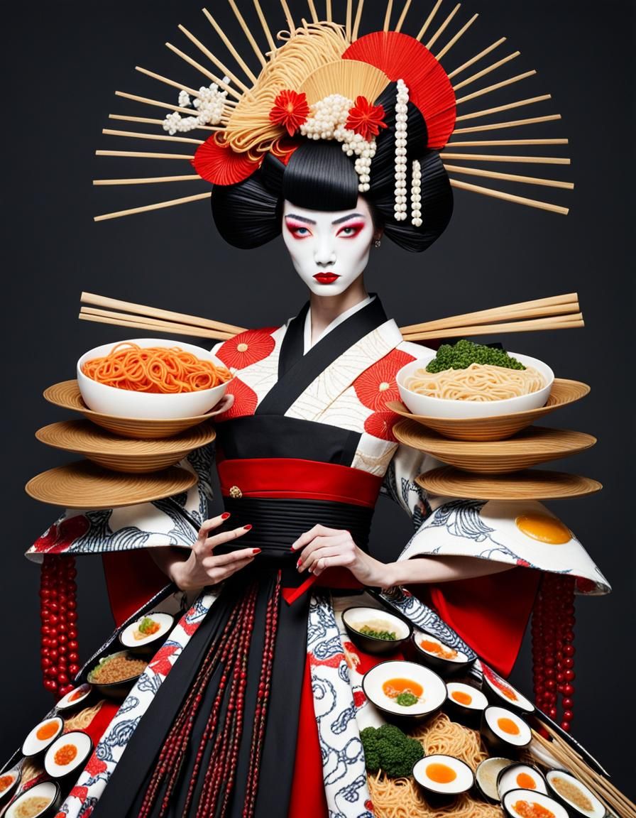 Ramen Geisha: High Fashion Clothing Design