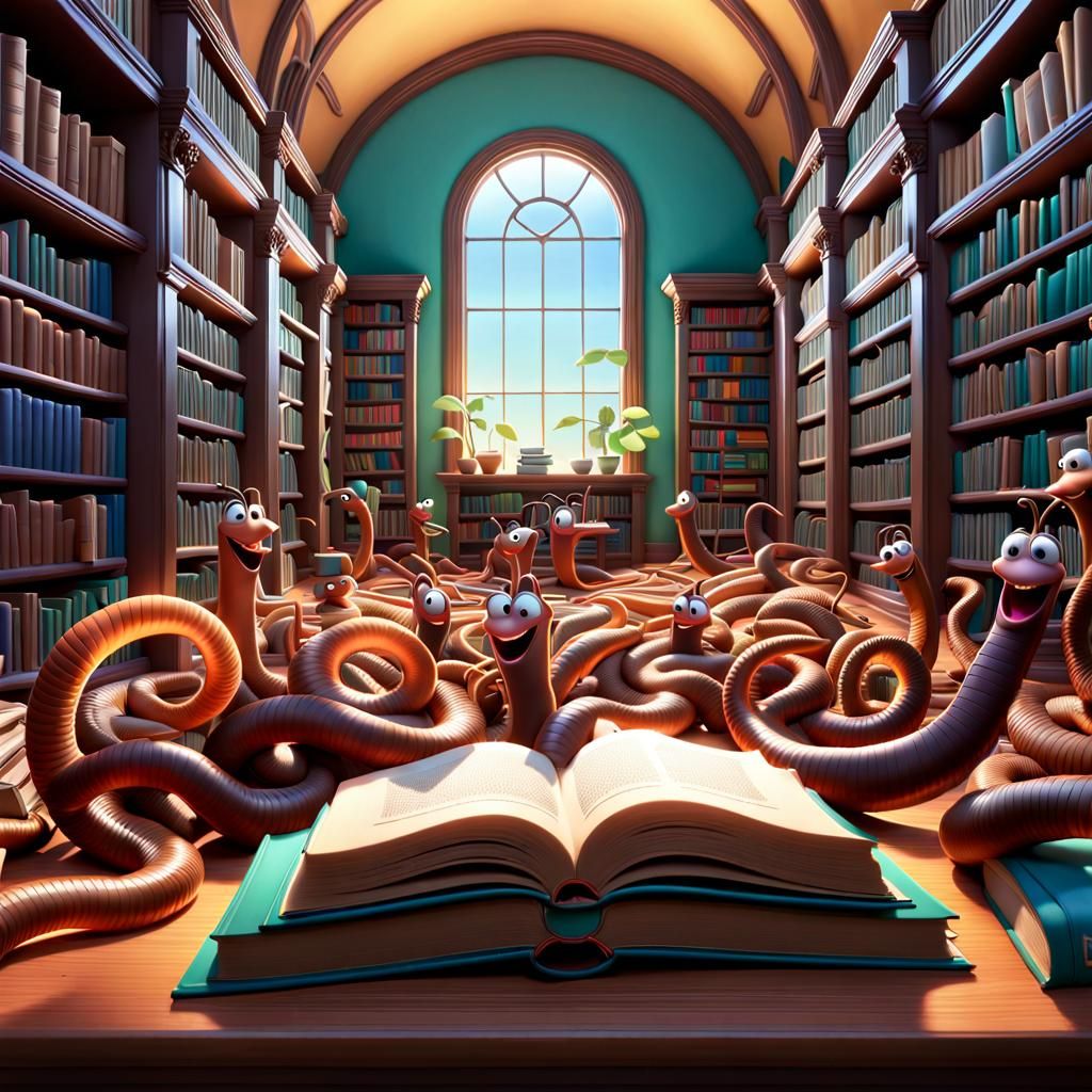 Bookworm infestation