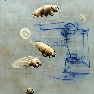 Tardigrade Piloting Da Vinci-Inspired Aircraft