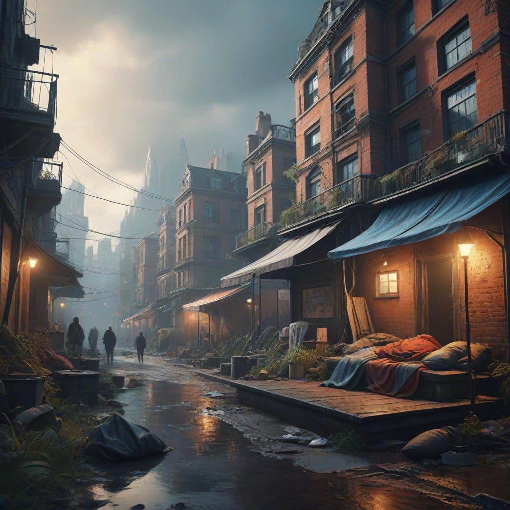 World Homeless Day: Fantastical Matte Painting