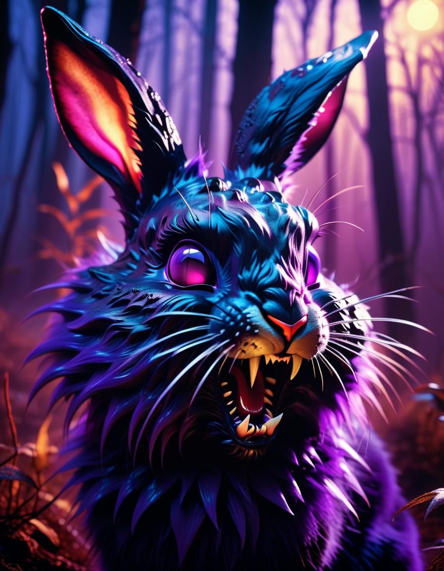 Scary bunny