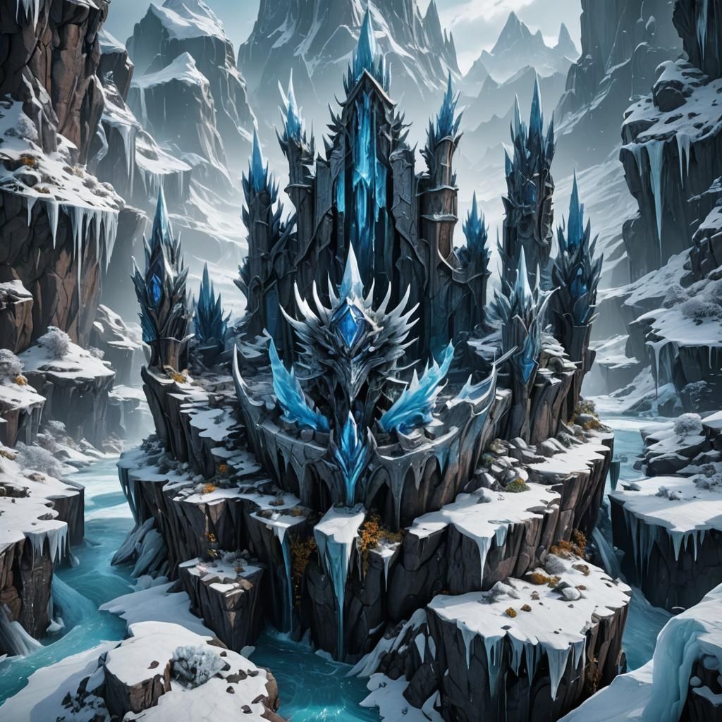 Ethereal Fantasy Crown in Deep Color