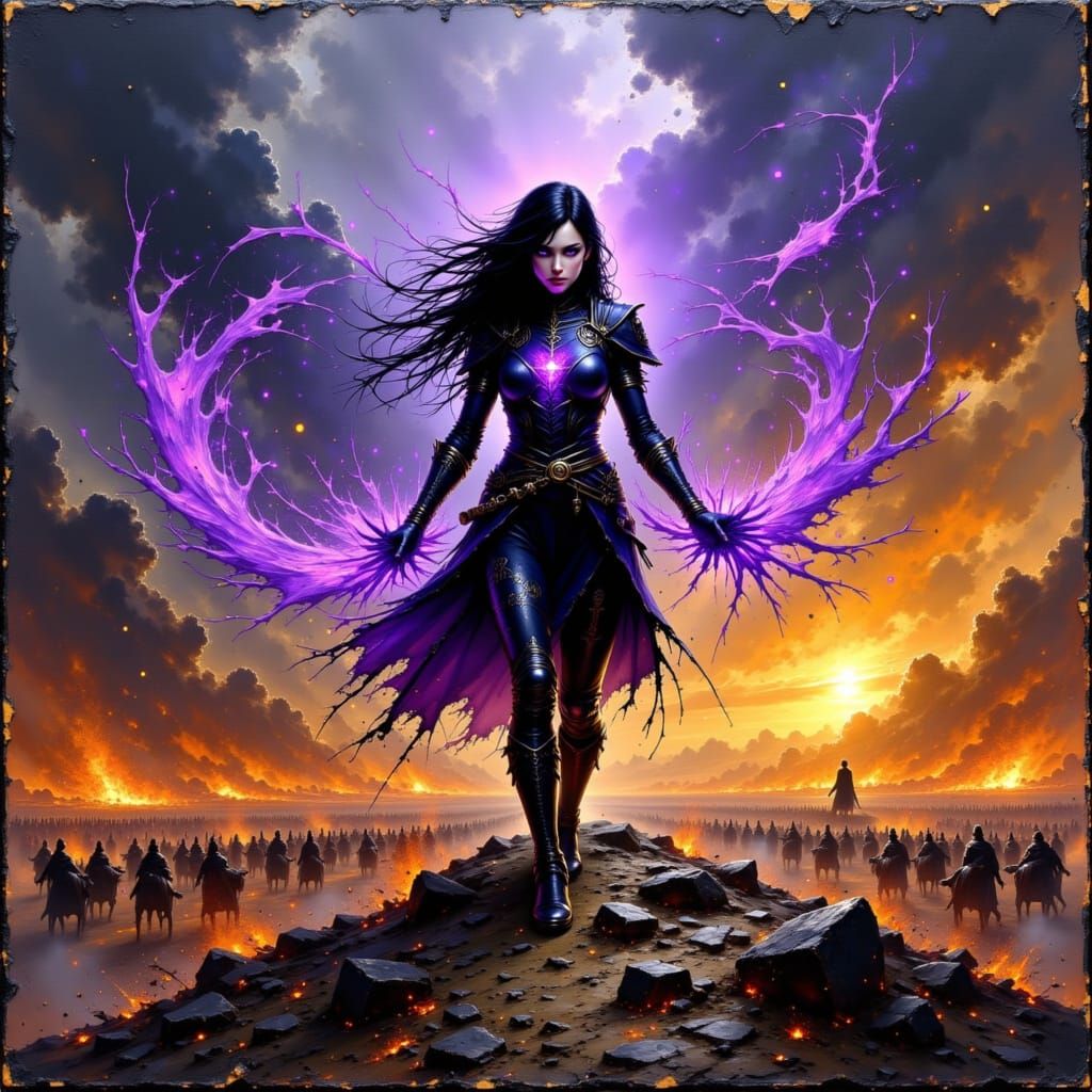 Yennefer: Violet Fury on the Battlefield