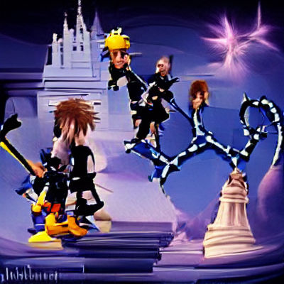 Abstract Heart Emblem in Simple Style