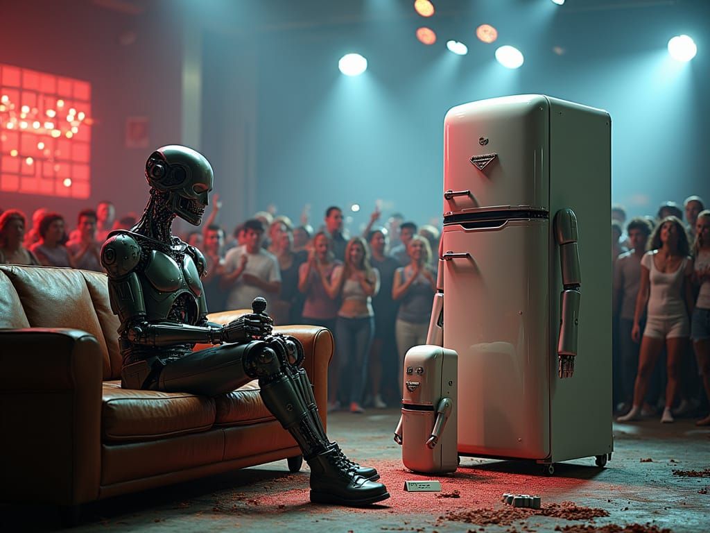 Cybernetic Terminator on Jerry Springer Show