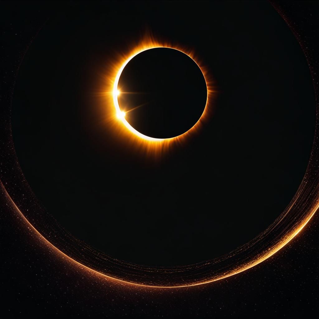 Solar Eclipse: Dramatic Digital Matte Painting