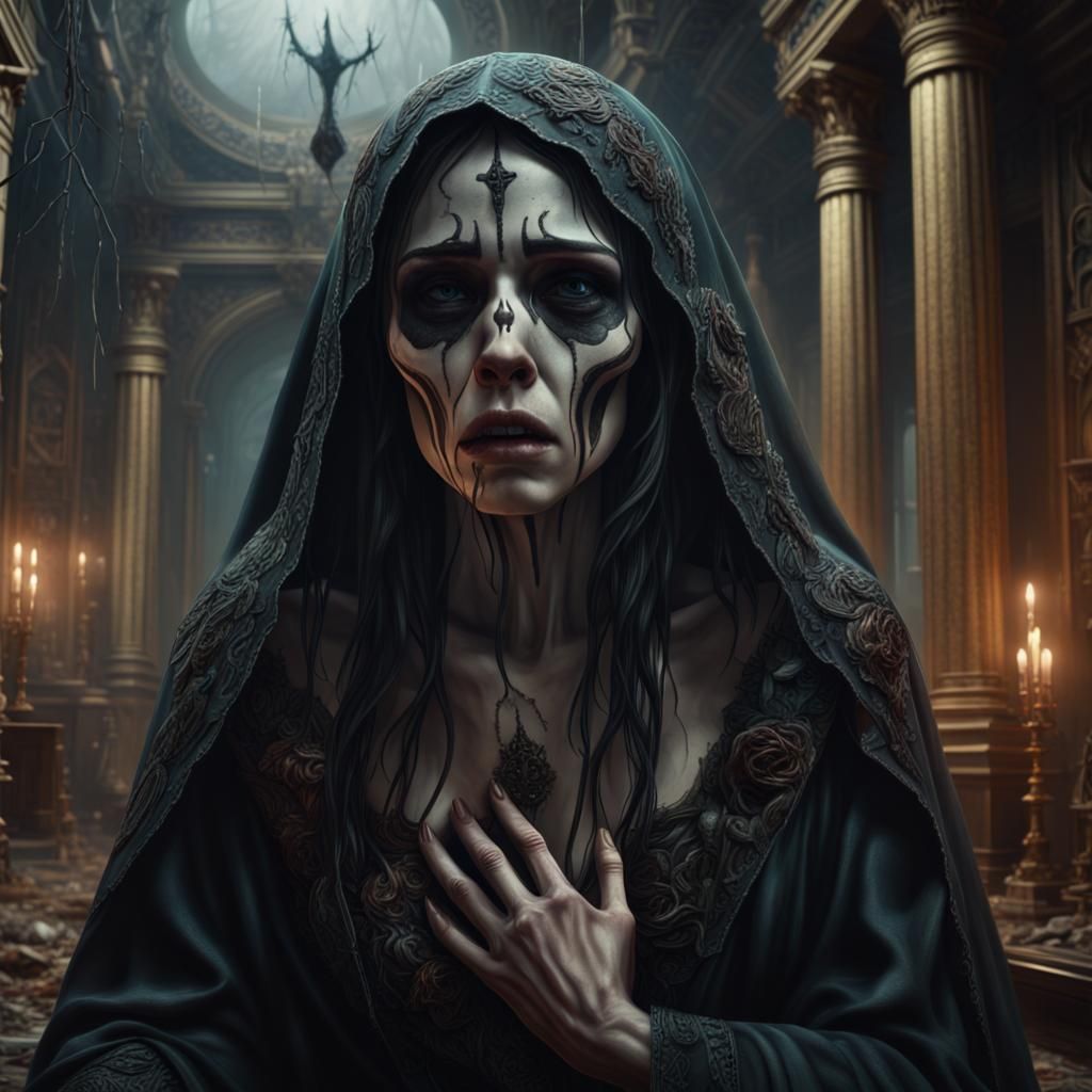 Soul Ghost: A Dramatic Digital Matte Painting