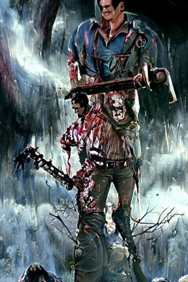 Ash Williams from Evil Dead and Army of Darkness