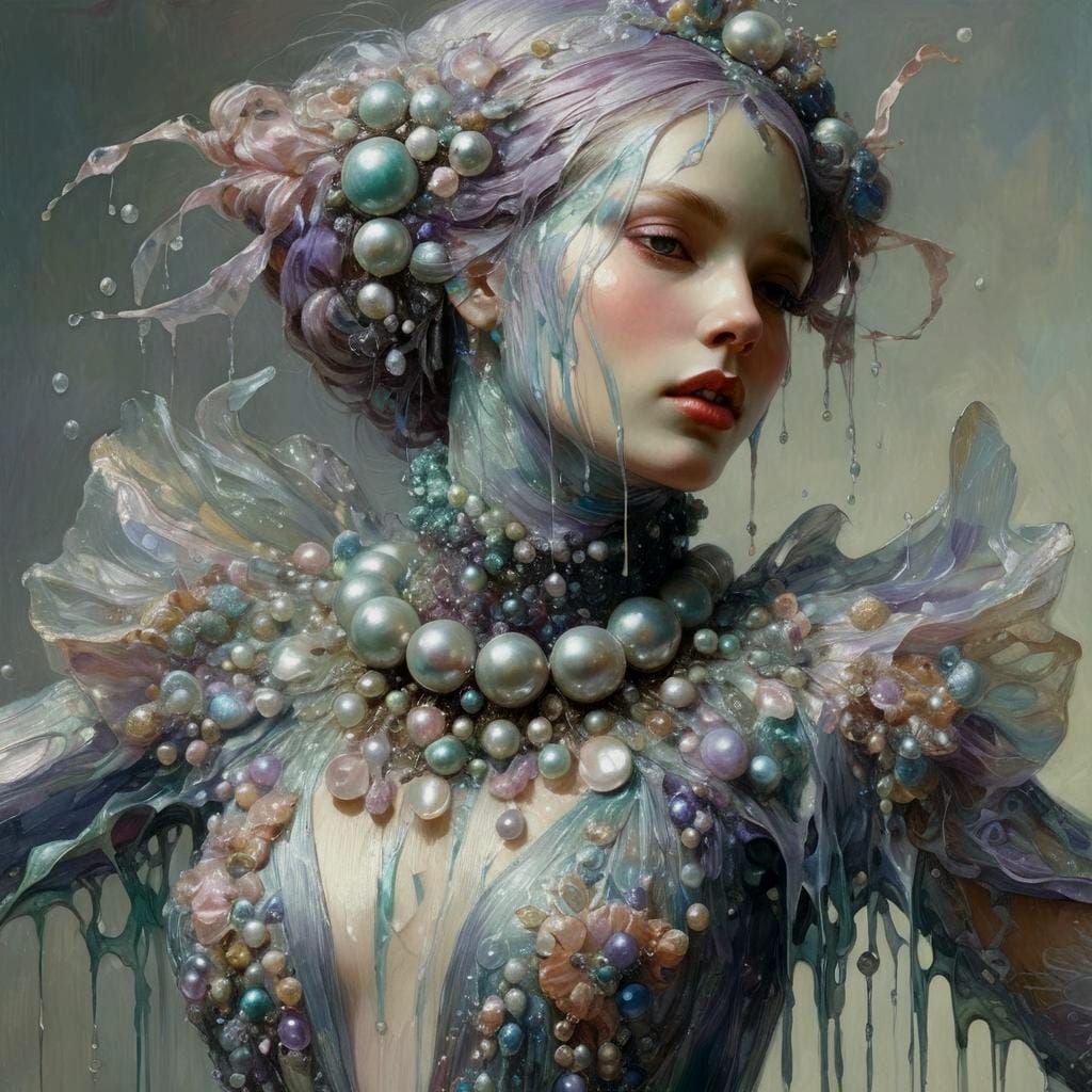 Leanne ____ loves pearls