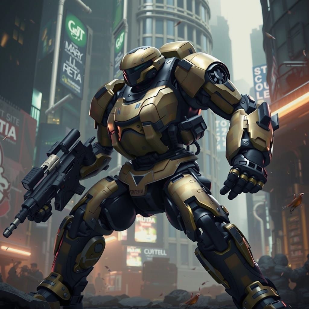 Cyberpunk Assaultron