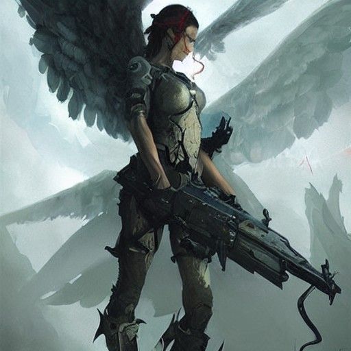 Sinister Angels of War Art