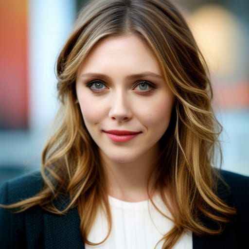 Elizabeth Olsen Portrait in Natural Lighting