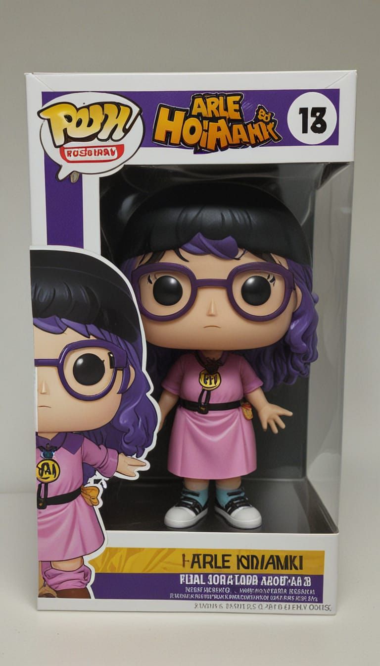 Funko pop figure of Arale Norimaki