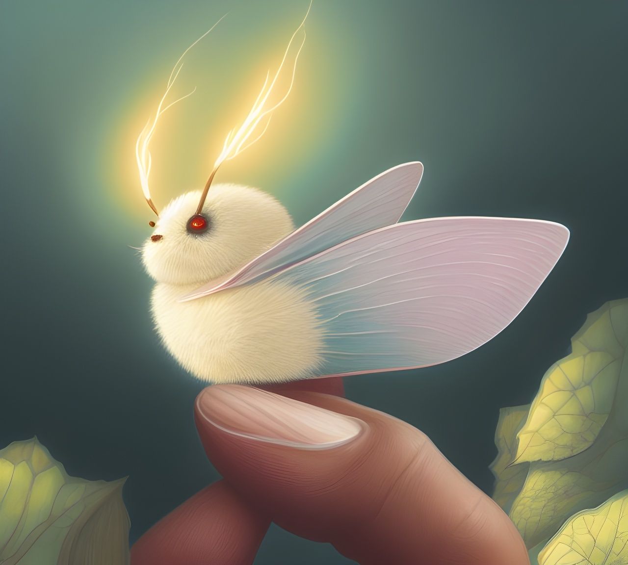 A Magically, Cute Moth