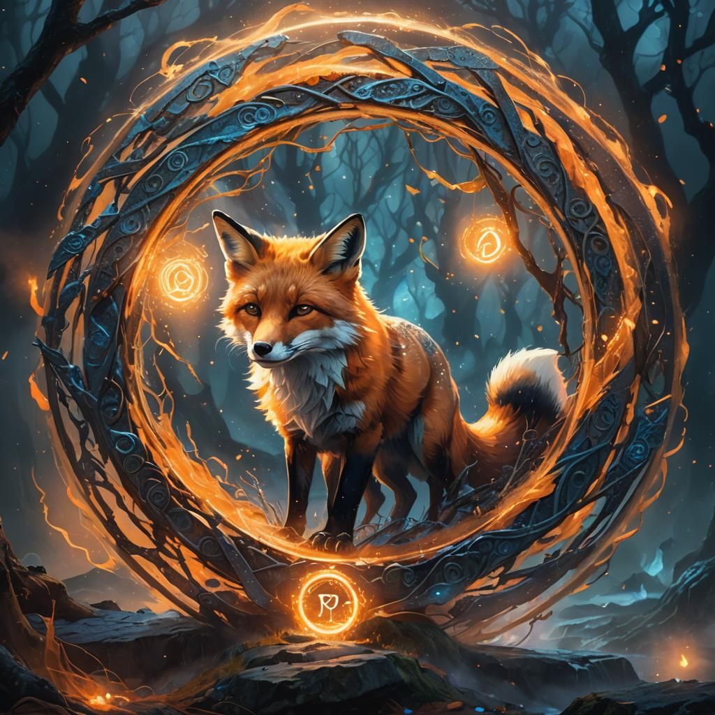 Fox Soul's Mystical Journey in Ethereal Ring