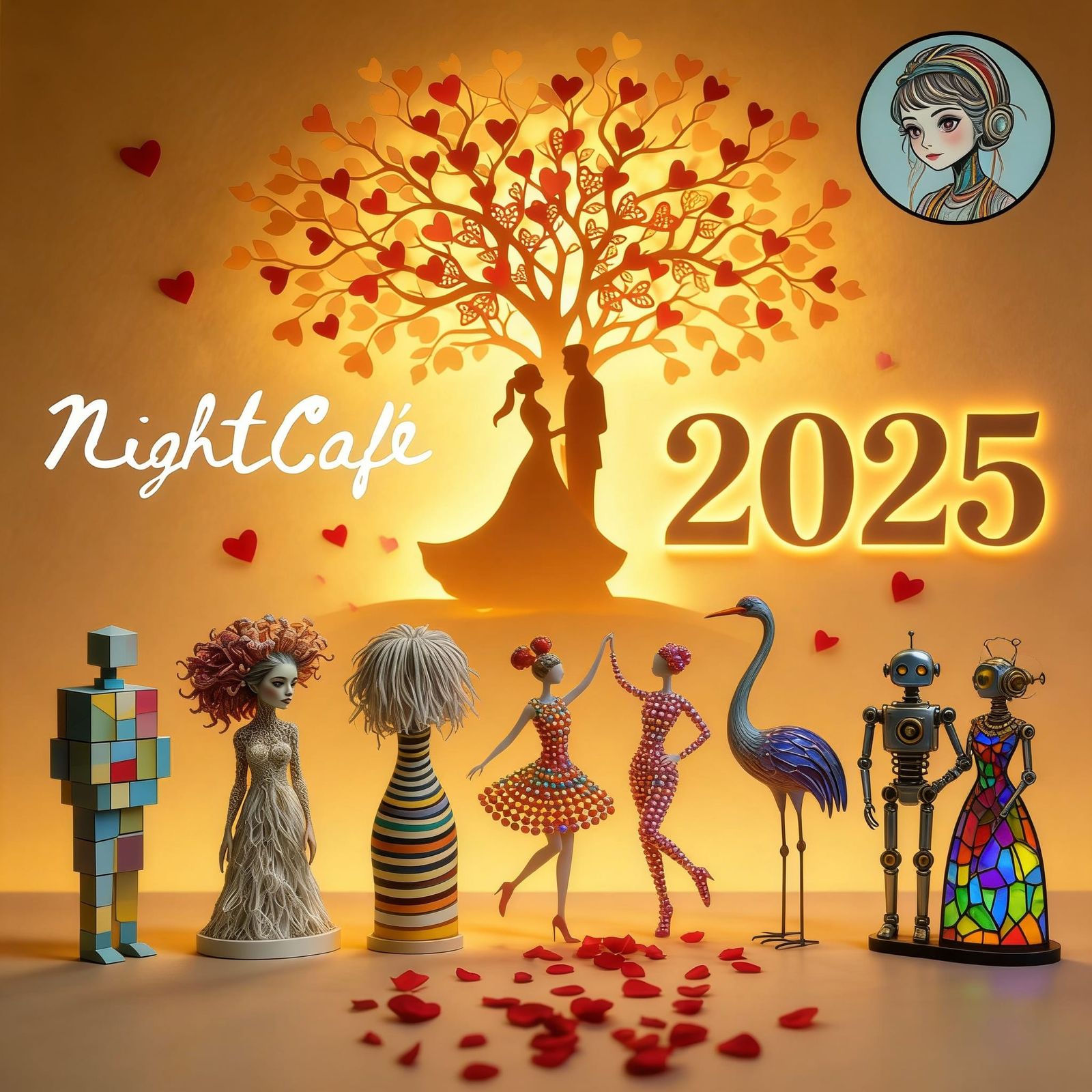 AI Collage: NightCafe Creations 2025