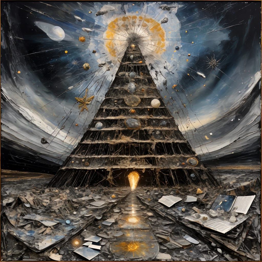 Cosmic Temple in Ancient Metaphysical Style