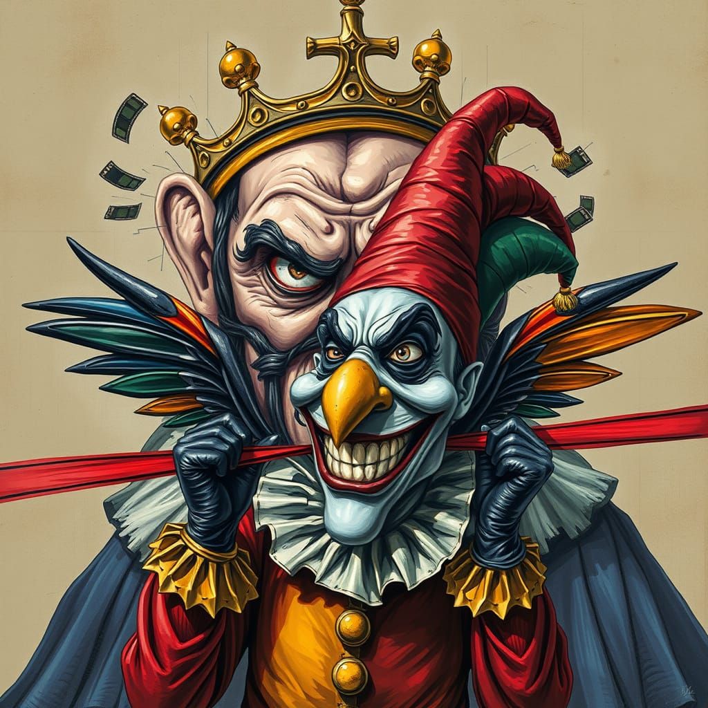 Grinning Jester Pulls Cinema Tapes Amidst Broken King's Frac...