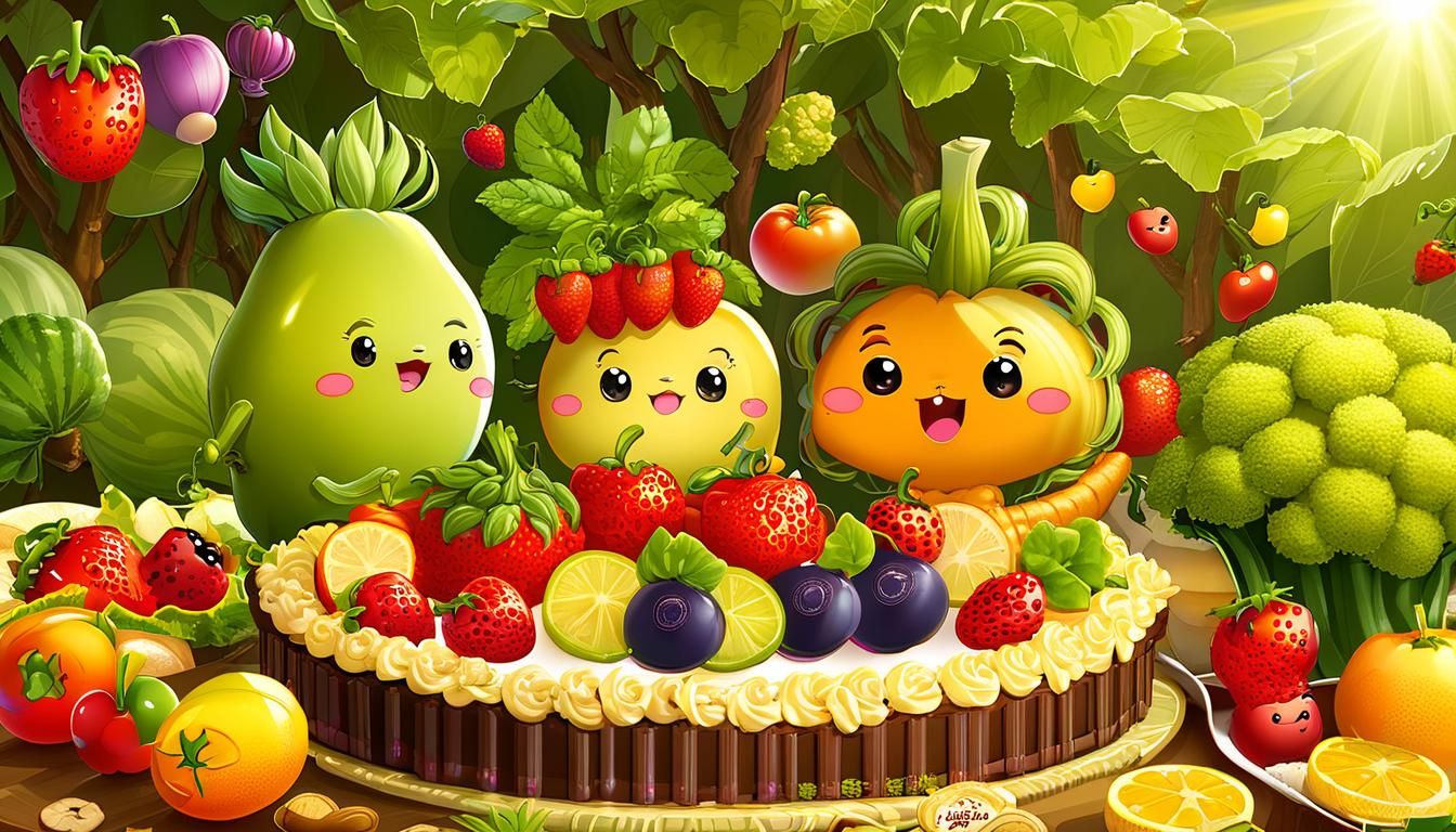 Chibi Fruits & Vegetables V