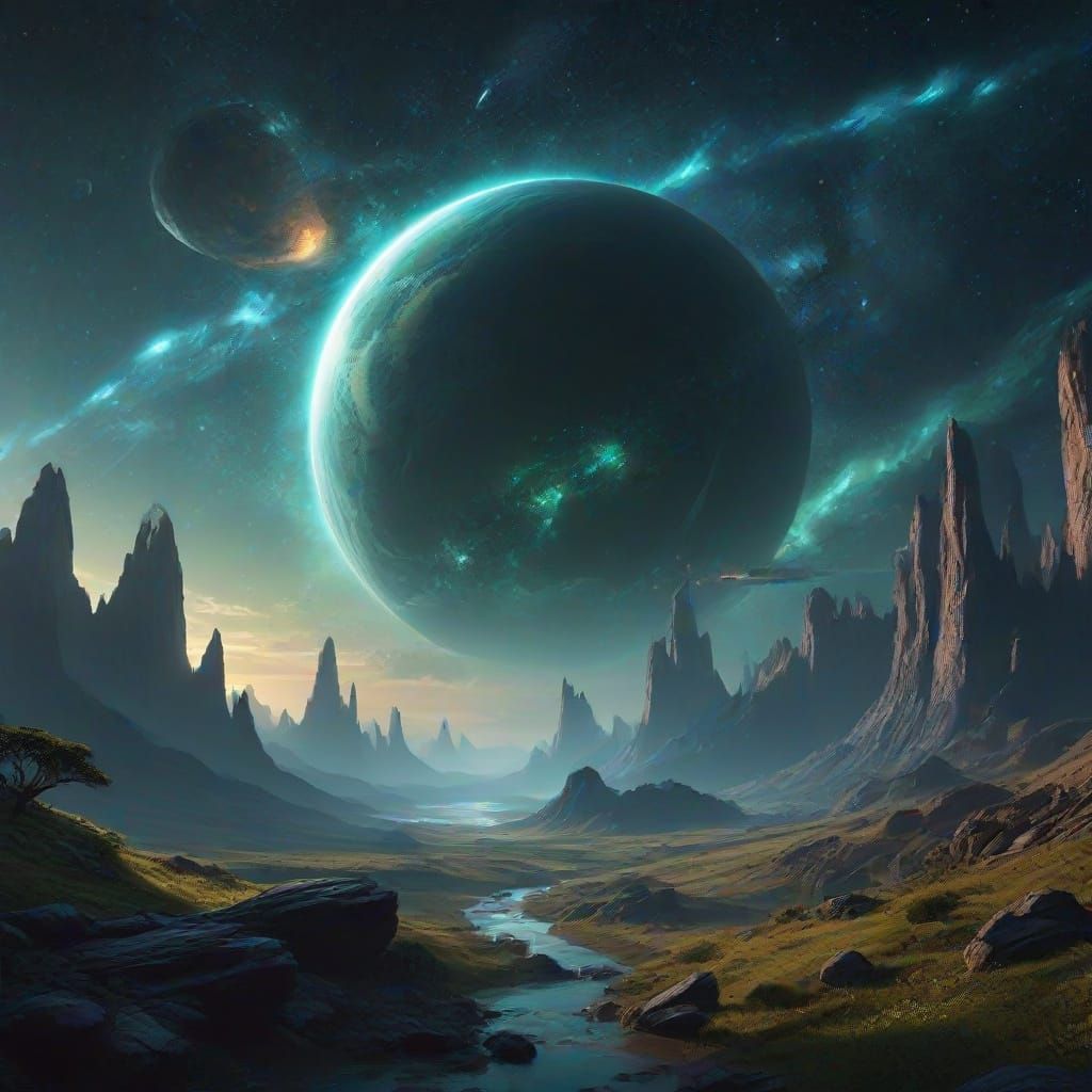 Cosmic Catastrophe: Iridescent Vortex of a Planet's Demise