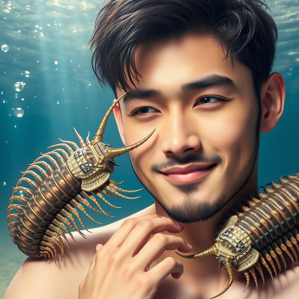 AI Generated Trilobite Pet Image