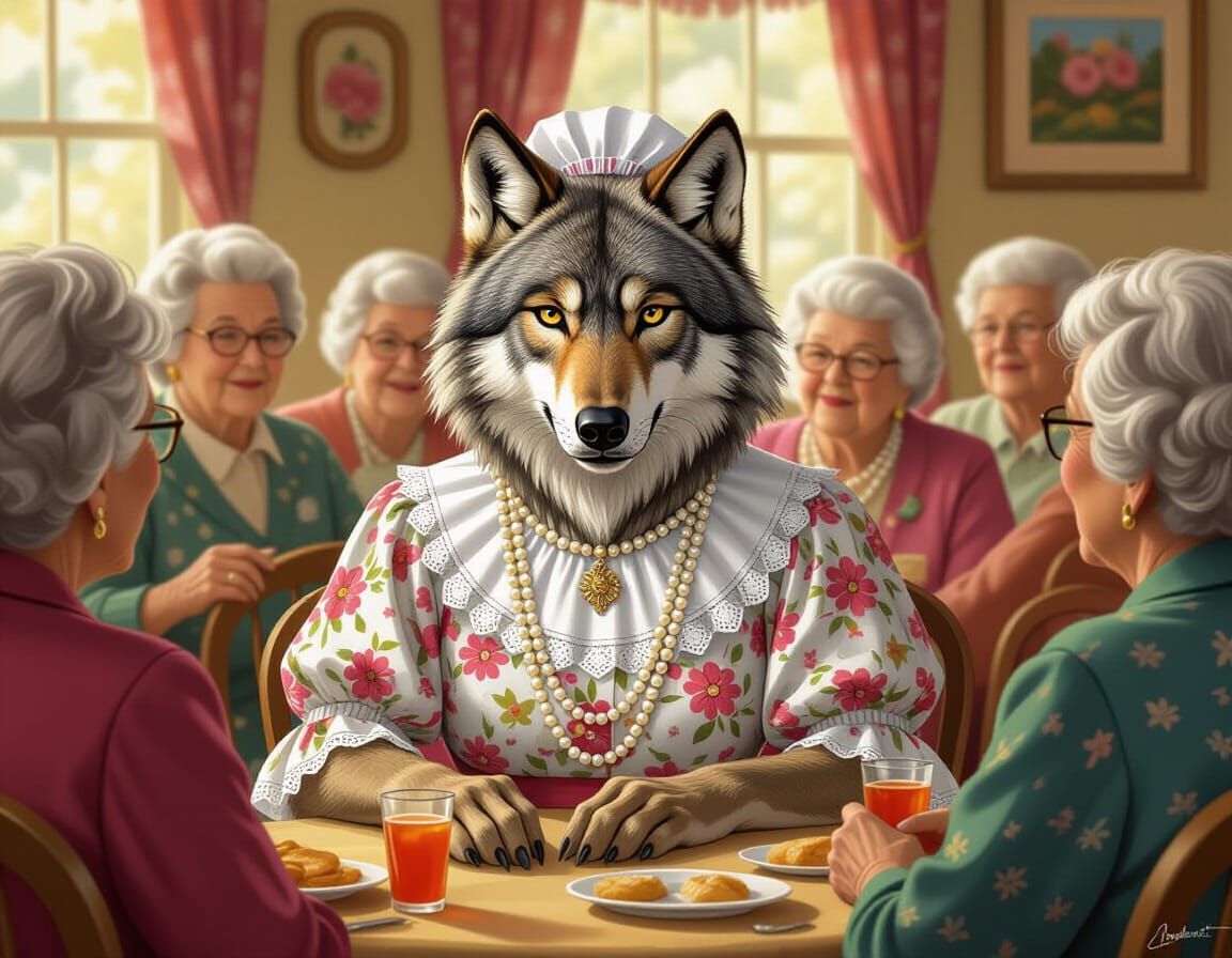 Mastering the art of granny, in the wait for Little Red Ridi...