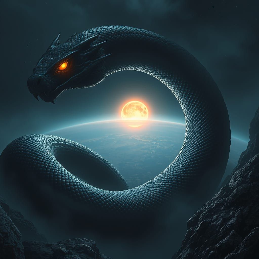 Epic Dark Fantasy Serpent Uncoils Around the World