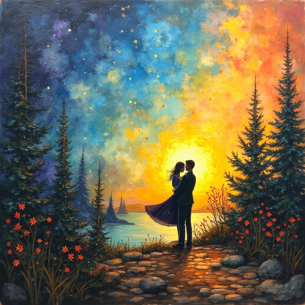 I wasn't looking to dance
but your soul sang a song I couldn...