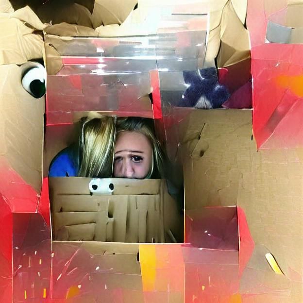 Abstract AI-Generated Image from Minimal Prompt