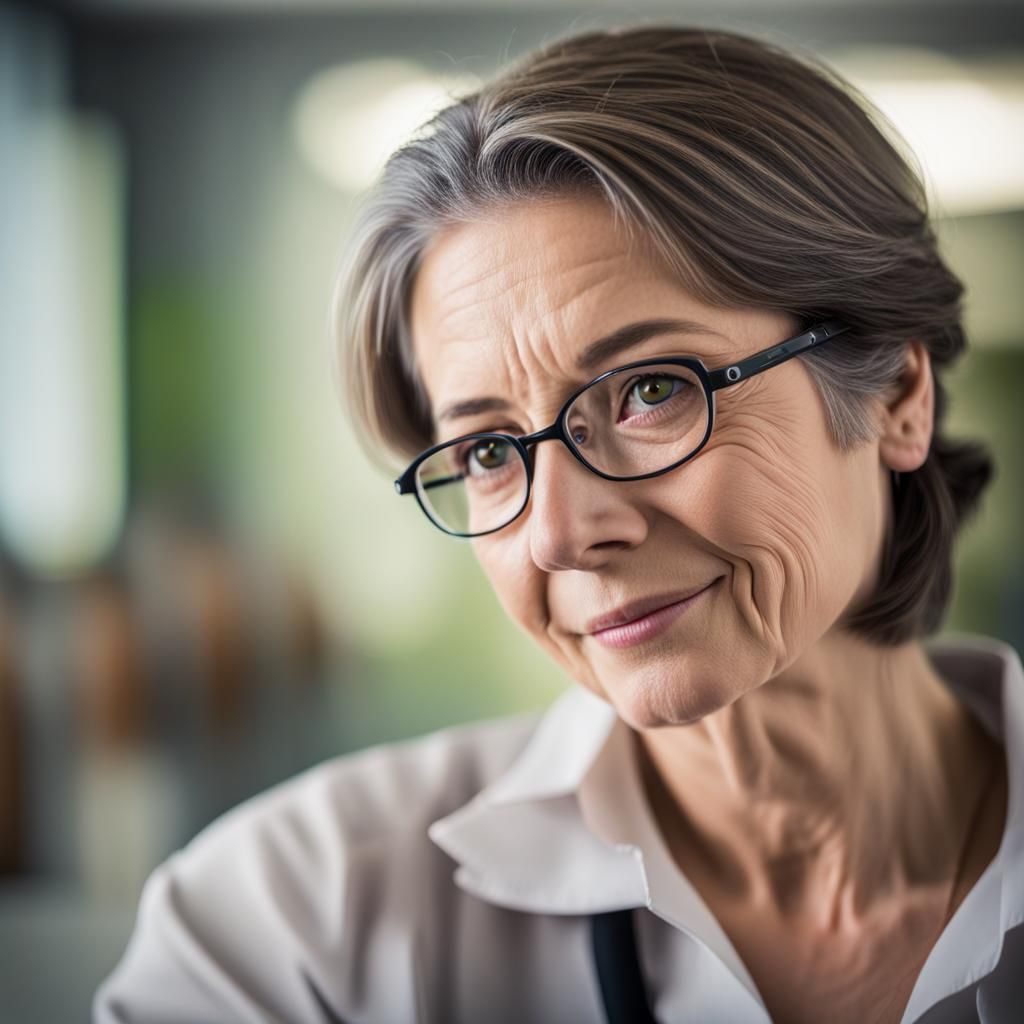 Professional Portrait of a Female Professor