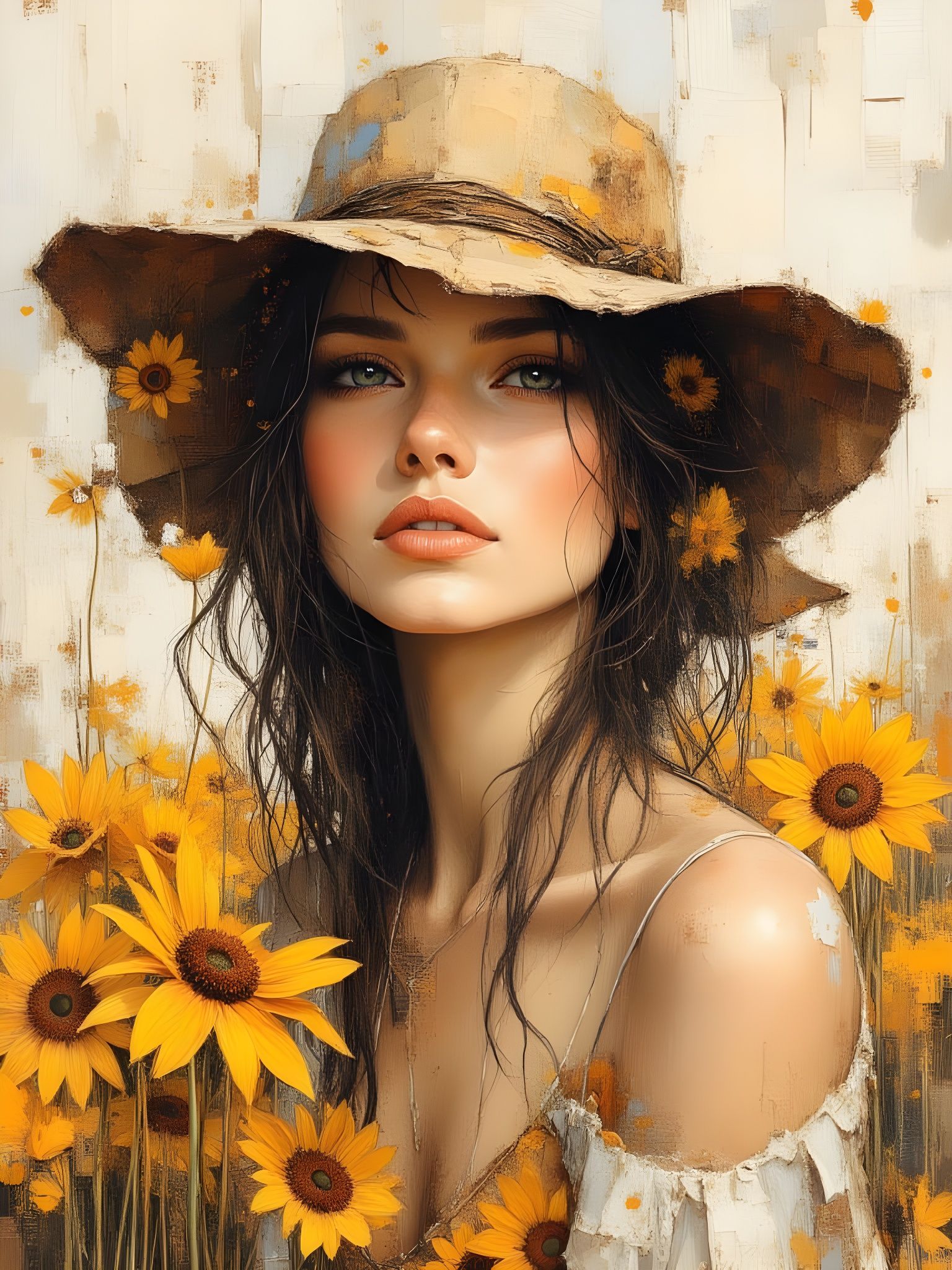 Sunflower Girl