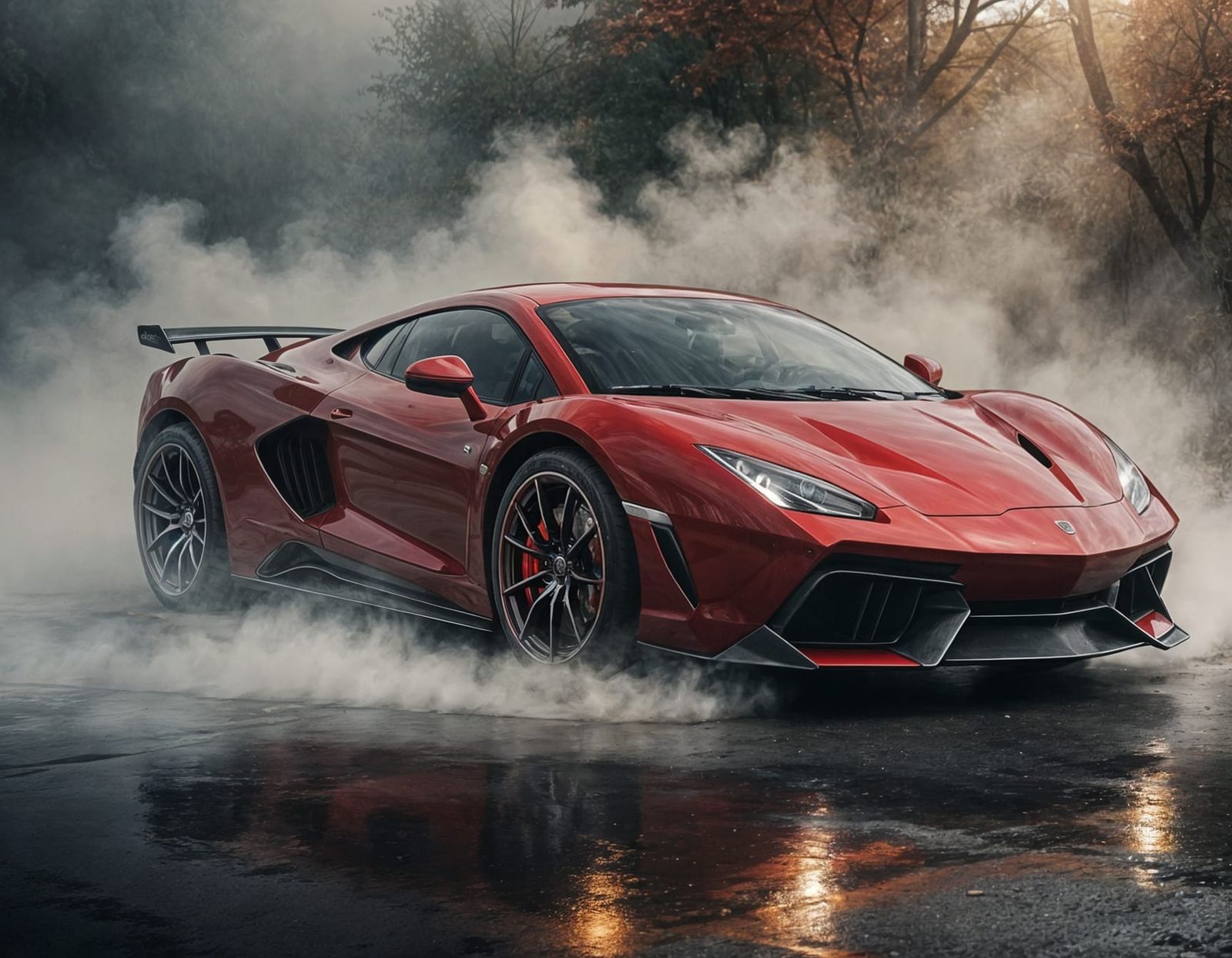 Futuristic Supercar: Dream Realized in Automotive Design