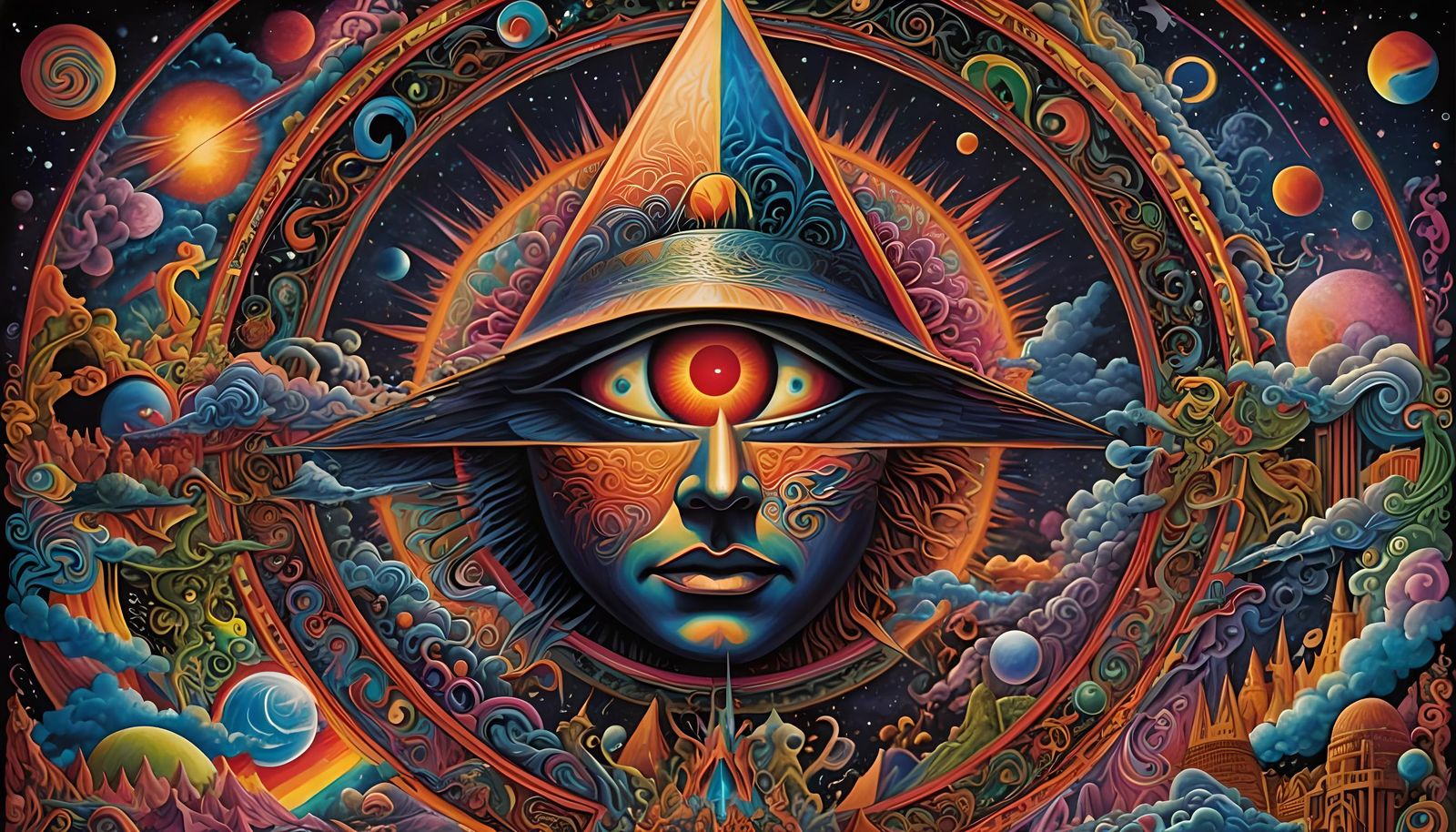 Psychedelic Tribute to Pink Floyd's Dark Side Of The Moon