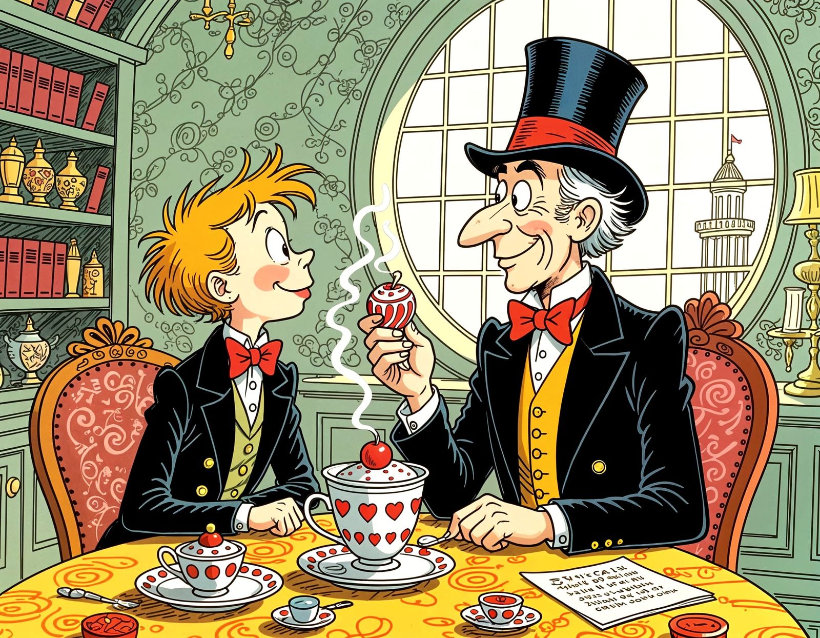 Will_y Wonka gives Charlie his chocolate factory (Quentin Bl...